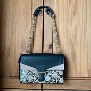 Nine West snake skin crossbody